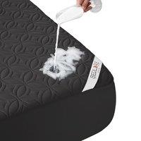 BEDLORE Waterproof Mattress Protector King Size, Brushed Microfiber with Upgraded TPU Layer, Deep Pocket, Hypoallergenic, Breathable, Noiseless, Oeko-