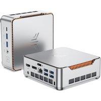 NiPoGi Pinova P2 Mini PC AMD Ryzen 4300U(4C/4T,up to 3.7GHz) 16GB DDR4 1TB SSD Mini PC Windows 11 Pro,Mini Computer 4K@60Hz Triple Display HDMI+DP+USB