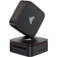 NiPoGi Pinova P1 Mini PC, AMD Ryzen 4300U(eats 3300U/N150/N97,Up to 3.7 GHz) Mini Computer, 16GBRAM 256GB SSD Mini PC Windows 11 Pro, Triple 4K Disp