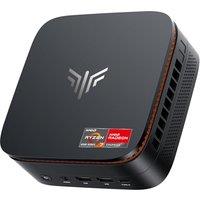 NiPoGi Hyper H1 Mini Gaming PC AMD Ryzen7 7735HS(eat 6800,8C/16T, Max 4.75GHz), Mini Computer Windows 11 Pro 16GB DDR5+512GB 5500MHz M.2SSD, Mini Pc