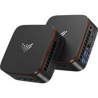 NiPoGi P1 Mini PC AMD Ryzen 3300U(4C/4T,up to 3.5GHz), Mini PC Windows 11 Pro 16GB RAM 512GB M.2SSD,4K Triple Display/LAN/WiFi/BT/USB3.2 Type-C/HDMI 2