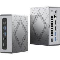 NiPoGi CK10 Mini PC W11 Pro ntel Core i5 12600H(12C/16T,4,5GHz,18MB Cache) Mini Computer 16GB RAM 3200MHz 512GB M.2 NVMe SSD, WiFi6/BT5.2/2*HDMI+ 1*