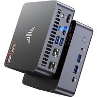 NiPoGi AM21 Mini PC Windows 11 Pro, AMD Ryzen7 8745HS (8C/16T, up to 4.9GHz), 16GB DDR5 5600MHz, 512GB M.2 SSD, Mini Computer with Radeon 780M, WiFi 6