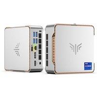 NiPoGi H2 Mini PC Windows 11 Pro Intel Core-i5 14450HX(8C/16T,up to 4.8GHz) Mini Computers 16GB DDR4 512GB SSD Intel UHD Graphics 4K Triple Display/Wi