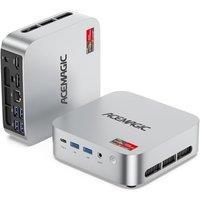 ACEMAGICIAN M1 Mini PC, AMD Ryzen 7 7735HS (8C/16T, up to 4.75Ghz), 16GB LPDDR5 512GB M.2 SSD Windows 11 Pro Mini PC with AMD Radeon 680M | 4K Triple