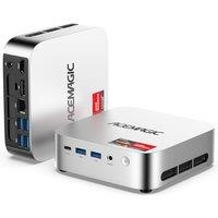 ACEMAGIC Kron Mini K1 Mini PC AMD Ryzen 3 3300U(UP TO 3.5GHz), 16GB DDR4&1TB SSD, Radeon Vega 6 Graphics, Triple 4K Output, Dual-Band Wi-Fi, Gigabit E