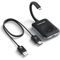 Lemorele Wireless USB C Transmitter and HDMI Receiver, HDMI Transmitter Type C Supports 8 TXS to 1 RX