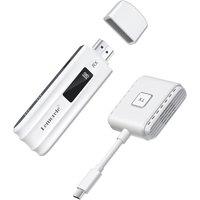 Lemorele Wireless HDMI Transmitter and Receiver Supports 8 TXS to 1 RX,Wireless HDMI Extender 2.4/5G 1080P@60Hz Full HD for Streaming Video&Audio from