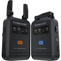 Lemorele Wireless HDMI Transmitter and Receiver - 656FT/200M,1080P@60Hz Low Latency(50ms)Wireless Video Transmission,1TX Up to 4RX,TuTuPlay App Previe