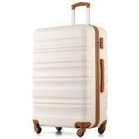 COOLIFE Large Suitcase 28 Inch, Extra Large Hardshell Checked Luggage with TSA Lock, Smooth Wheels, Durable ABS+PC Travel Suitcase for International F