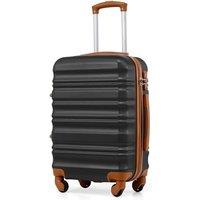 COOLIFE Carry On Suitcase 20 Inch, Durable ABS+PC Hardshell Travel Luggage with TSA Lock & 4 Spinner Wheels, Cabin Bag for Weekend Getaway Business Tr