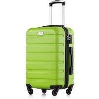COOLIFE 20 Inch Carry On Suitcase ABS+PC Hardshell Lightweight Durable with 360Rubber Spinner Wheels YKK Zipper Telescopic Handle TSA Lock Cabin Lug