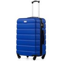 COOLIFE 28 Inch Large Suitcase for Checked Luggage, Business Trip, ABS+PC, Lightweight Hard Shell Luggage with 360Rubber Spinner Wheels, YKK Zipper,