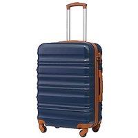 COOLIFE Carry On Suitcase 20 Inch, Durable ABS+PC Hardshell Travel Luggage with TSA Lock & 4 Spinner Wheels, Cabin Bag for Weekend Getaway Business Tr