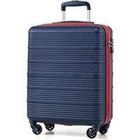 COOLIFE Cabin Suitcase, 554020cm Cabin Luggage for Ryanair & Easyjet Hand Luggage with 4x360 Spinner Wheels, Adjustable Telescopic Handle & TSA