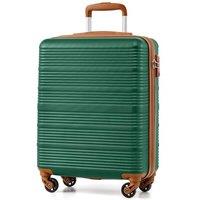 COOLIFE Cabin Suitcase, 554020cm Cabin Luggage for Ryanair & Easyjet Hand Luggage with 4x360 Spinner Wheels, Adjustable Telescopic Handle & TSA