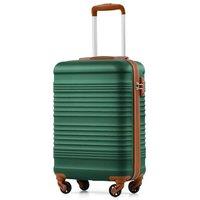 COOLIFE 553520 Cabin Suitcase, Ryanair Cabin Bag with ABS Hard Shell, Lightweight Carry On Suitcase Included TSA Lock & 4 Spinner Wheels,Suitable