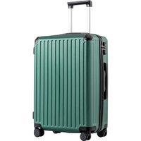 COOLIFE 24 Inch Medium Suitcase  Hardshell Trolley Lightweight ABS+PC Luggage with 360 Silent Wheels & TSA Lock, Telescopic Handle for Studying A