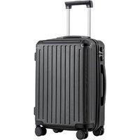 COOLIFE 20 Inch Carry On Suitcase  Hardshell Cabin Suitcase, Lightweight ABS+PC Luggage with 360 Silent Wheels & TSA Lock, Telescopic Handle for