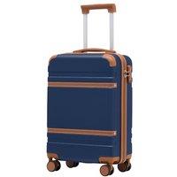 COOLIFE Cabin Suitcase 553520cm for Ryanair Airlines Carry on Cabin Luggage Hard Shell Suitcase Lightweight with TSA Lock and 4 Dual-Spinners Whee