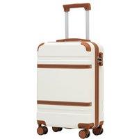 COOLIFE Cabin Suitcase 553520cm for Ryanair Airlines Carry on Cabin Luggage Hard Shell Suitcase Lightweight with TSA Lock and 4 Dual-Spinners Whee