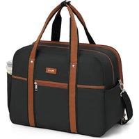 COOLIFE for Easyjet Cabin Bag 45x36x20 Underseat, Expandable Travel Bag with Dry Wet Waterproof Separation, Carry ons Hand Luggage Bag for Travelling