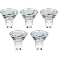 Lepro GU10 LED Bulbs Cool White 5000K, 50W Halogen Spotlight Equivalent, 4W 325lm Energy Saving GU10 LED Light Bulbs, 100 Wide Beam, Non-dimmable, P