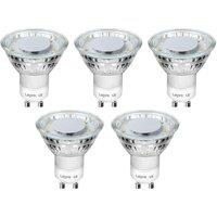 Lepro GU10 LED Bulbs Warm White 2700K, 4W 325lm Spot Light Bulbs, 50W Halogen Spotlight Equivalent, Energy Saving GU10 LED Lightbulbs, 100 Wide Beam
