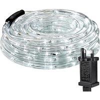 Lepro Outdoor Rope Lights Mains Powered, Connectable, 10m/33ft 240 LED Outdoor Garden Lights Plug in, Bright Cool White, Waterproof 10mm Thick Rope Li