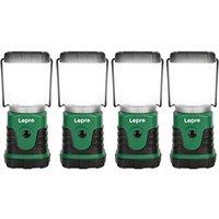 Lepro Camping Lantern Battery Powered, Portable Small Camping Tent Lights AA Battery Operated, Dimmable Warm White to Daylight Modes, Battery Lanterns