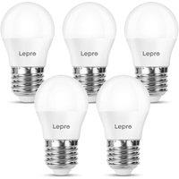 Lepro E27 Screw Bulb, Warm White 2700K, 25W Equivalent, G45 Golf Ball LED Bulbs, 2.2W 250 Lumens, Energy Saving Edison Screw Bulb, Non-dimmable, Pack