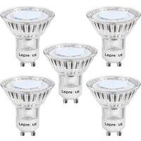 Lepro GU10 LED Bulbs, Warm White 2700K LED Light Bulbs, 35W Halogen Spotlight Equivalent, 3W Energy Saving GU10 Bulbs, 250lm, 100 Beam Angle, Non Di