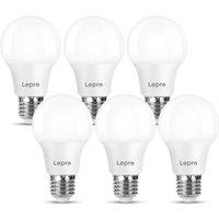 Lepro E27 Screw Bulbs 60W Equivalent, Warm White 2700K E27 LED Bulb, 8.5W 806lm Edison Screw ES LED Light Bulb, Energy Saving Light Bulbs for Lamp, No