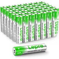 Lepro AAA Alkaline Batteries 48 Pack, 1200mAh Triple A Battery with Anti-Leakage Technology, High Capacity, Long Lasting Power, 1.5 Volt LR03 MN2400 A