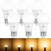 Lepro E27 Screw Bulb Dimmable, 7W Equivalent to 60W, Warm White 2700K E27 LED Bulbs, 800 Lumens Edison LED Light Bulb, Energy Saving Light Bulbs for L