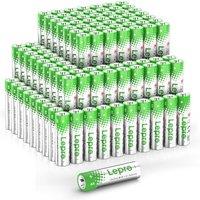 Lepro AA Batteries 100 Pack, 1.5 Volt Alkaline Double AA Battery with High Capacity, Anti-Leakage, Long Lasting Power, 2800mAh LR06 MN1500 Batteries A