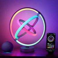 Lepro TB1 AI Table Lamp, Smart LED Lamp with Music Sync, Personalized AI Lighting Designer, Colour Changing Smart Table Lamp, Voice Cotrol, Works with