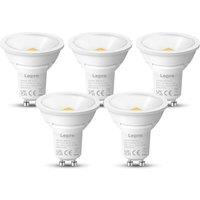 Lepro GU10 LED Bulbs, Warm White 2700K, 800LM Bright GU10 Lightbulbs, 8W (65W Equivalent), 100 Wide Beam Angle, Energy Saving LED Spotlight Bulbs, N