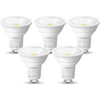 Lepro GU10 LED Bulbs, Cool White 6500K, 800LM Bright GU10 Lightbulbs, 8W (65W Equivalent), 100 Wide Beam Angle, Energy Saving LED Spotlight Bulbs, N