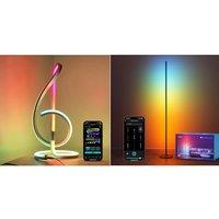 Lepro Bundle 2 Items: TB2 AI Smart Table Lamp & OE1 AI Smart Floor Lamp