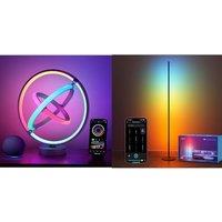 Lepro Bundle 2 Items: TB1 AI Smart Table Lamp & OE1 AI Smart Floor Lamp