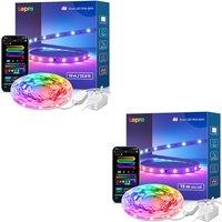 Lepro Bundle 2 Items: S1 AI Smart LED Strip Lights RGBIC 10M & 15M