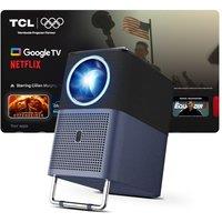 TCL A1s Projector 4K FHD Support, Google TV & Netflix Officially Licensed, 600 ISO Lumens, WIFI, Bluetooth, Auto Focus, Keystone, Native 1080P, 28W