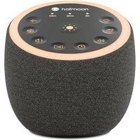 Hotmoon White Noise Machine, Sound Machine for Baby Adults with 40 High-Fidelity Sounds, USB Power Supply, 8 Night Light, Sound Therapy with Timer for