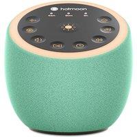 Hotmoon Sound Machine for Sleep, Cocoon 2 White Noise Sound Machine with 40 Relaxing Sounds, Dual-Speaker & Timer, 8 Night Light, Pink Brown Green Noi