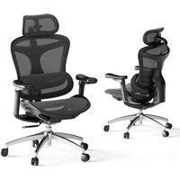 SIHOO Doro C300 Ergonomic Office Chair with Ultra Soft 3D Armrests, Dynamic Lumbar Support for Home Office, Adjustable Backrest Desk Chair (Black)