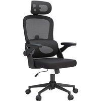 SIHOO M102C Ergonomic Mesh Office Chair, High Back desk chair with 3D Armrests, Up&Down Lumbar Support, Swivel Computer Task Chair, Black