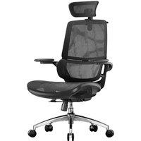 SIHOO M59AS Ergonomic Office Chair, Desk Chair with 3D Coordinated Flip-up Armrests, Computer Chair with Dual Back Design and Adaptive Dynamic Lumbar
