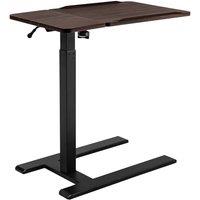 SIHOO D01 Overbed Table - Height & Tilt Adjustable Laptop Standing Desk with Wheels for Hospital & Home