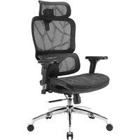 SIHOO M56B Ergonomic Office Chair High-Back Desk Chair with 3D Dynamic Lumbar Support, Adjustable 3D Headrest, 3D Armrests, and Breathable Mesh Se